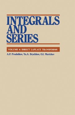 Integrals and Series (eBook, PDF) - Prudnikov, A. B