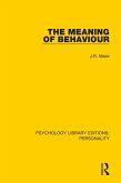 The Meaning of Behaviour (eBook, ePUB)