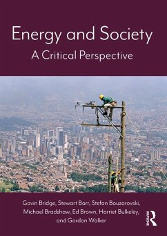 Cover Energy and Society (eBook, PDF)