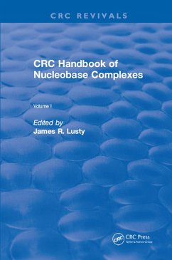 Cover CRC Handbook of Nucleobase Complexes (eBook, PDF)