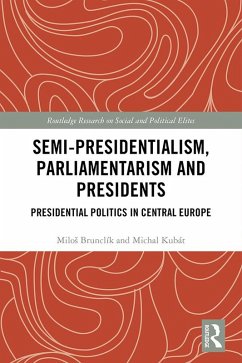 Cover Semi-presidentialism, Parliamentarism and Presidents (eBook, PDF)