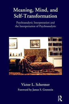 Meaning, Mind, and Self-Transformation (eBook, PDF) - Schermer, Victor L.