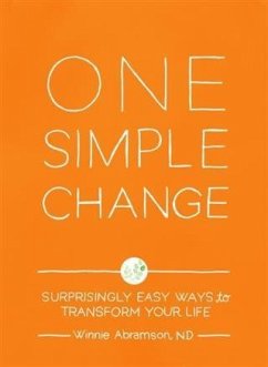 Cover One Simple Change (eBook, PDF)