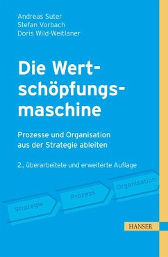 Die Wertschöpfungsmaschine - Prozesse und Organisation aus der Strategie ableiten (eBook, ePUB) - Suter, Andreas; Vorbach, Stefan; Wild-Weitlaner, Doris