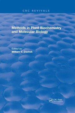 Cover Methods in Plant Biochemistry and Molecular Biology (eBook, PDF)