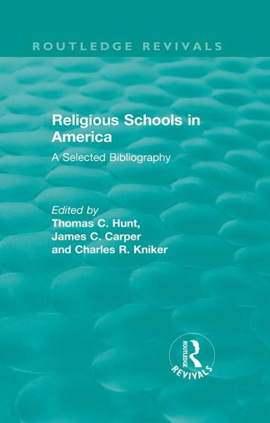 Religious Schools in America (1986) (eBook, ePUB) Religious Schools in America (1986) (eBook, ePUB)