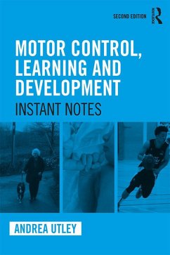 Cover Motor Control, Learning and Development (eBook, ePUB)
