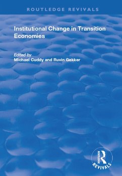 Cover Institutional Change in Transition Economies (eBook, PDF)