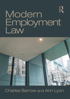 Modern Employment Law (eBook, ePUB) - Barrow, Charles; Lyon, Ann