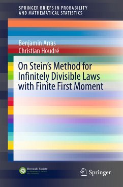 On Stein's Method for Infinitely Divisible Laws with Finite First Moment (eBook, PDF) - Arras, Benjamin; Houdré, Christian