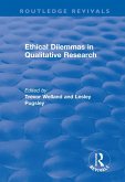Ethical Dilemmas in Qualitative Research (eBook, ePUB)