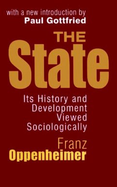 The State (eBook, ePUB) - Oppenheimer, Franz