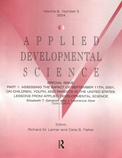 Part I: Assessing the Impact of September 11th, 2001, on Children, Youth, and Parents in the United States (eBook, ePUB)