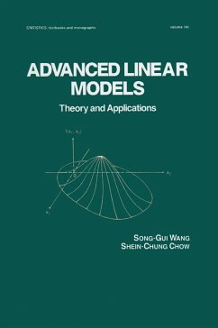 Advanced Linear Models (eBook, PDF) - Chow, Shein-Chung; Wang, Song-Gui