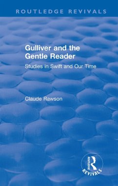 Routledge Revivals: Gulliver and the Gentle Reader (1991) (eBook, ePUB) - Rawson, C J
