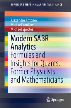 Modern SABR Analytics (eBook, PDF) - Antonov, Alexandre; Konikov, Michael; Spector, Michael