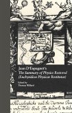 Jean D'Espagnet's The Summary of Physics Restored (Enchyridion Physicae Restitutae) (eBook, ePUB)