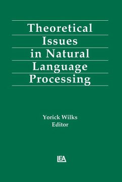 Theoretical Issues in Natural Language Processing (eBook, ePUB)