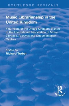 Cover Music Librarianship in the UK: (eBook, PDF)