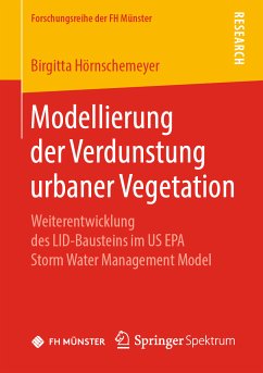 Modellierung der Verdunstung urbaner Vegetation (eBook, PDF) - Hörnschemeyer, Birgitta