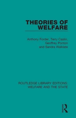 Cover Theories of Welfare (eBook, ePUB)