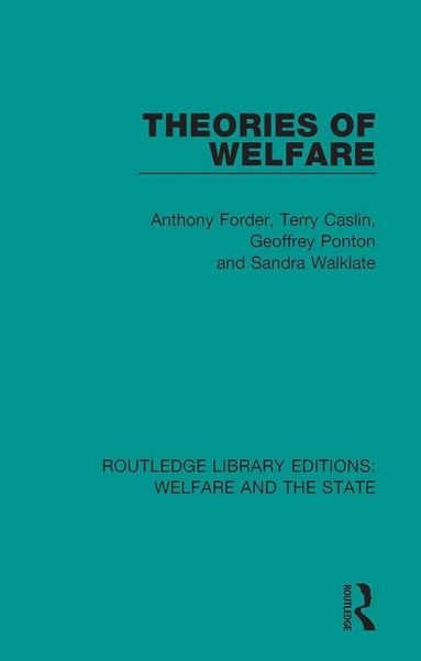Theories of Welfare (eBook, ePUB)