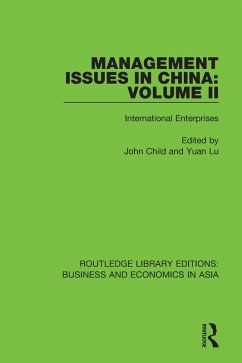 Management Issues in China: Volume 2 (eBook, ePUB)