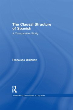 Cover The Clausal Structure of Spanish (eBook, ePUB)