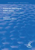 Policy and Planning as Public Choice (eBook, ePUB)