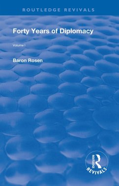 Cover Revival: Forty Years of Diplomacy (1922) (eBook, ePUB)