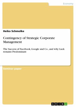 Contingency of Strategic Corporate Management (eBook, PDF) - Schmolke, Heiko
