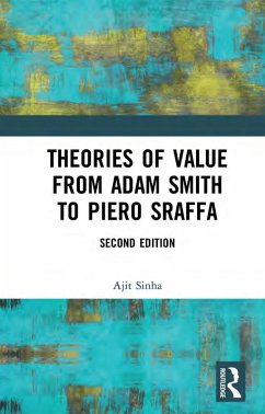 Theories of Value from Adam Smith to Piero Sraffa (eBook, ePUB) - Sinha, Ajit