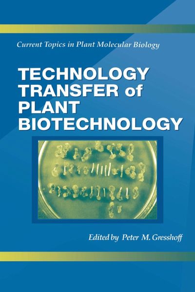 Technology Transfer of Plant Biotechnology (eBook, PDF)