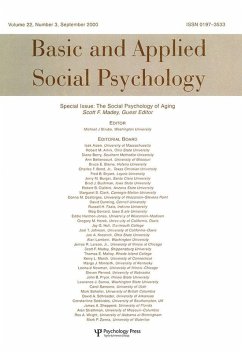Cover The Social Psychology of Aging (eBook, PDF)