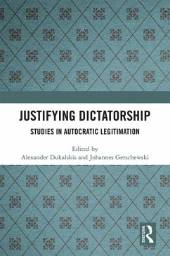 Cover Justifying Dictatorship (eBook, PDF)