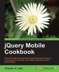 jQuery Mobile Cookbook (eBook, PDF) - Jain, Chetan K