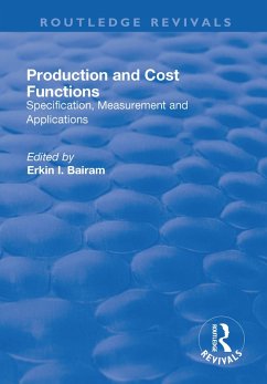 Production and Cost Functions (eBook, ePUB)