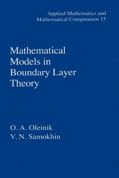 Cover Mathematical Models in Boundary Layer Theory (eBook, PDF)