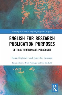 English for Research Publication Purposes (eBook, ePUB) - Englander, Karen; Corcoran, James