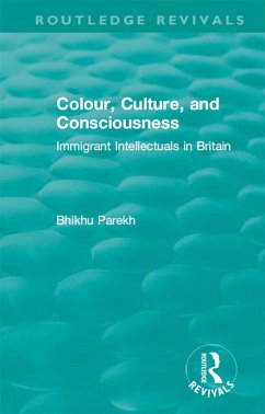 Routledge Revivals: Colour, Culture, and Consciousness (1974) (eBook, ePUB) - Parekh, Bhikhu