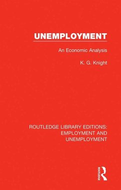 Unemployment (eBook, PDF) - Knight, K. G.