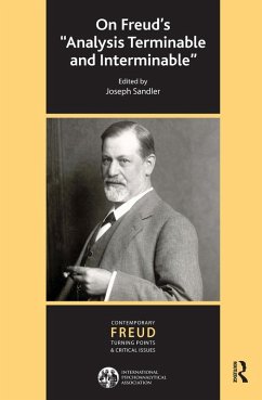 On Freud's Analysis Terminable and Interminable (eBook, ePUB) - Sandler, Joseph