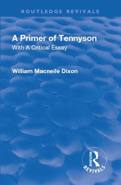 Cover Revival: A Primer of Tennyson (1901) (eBook, ePUB)