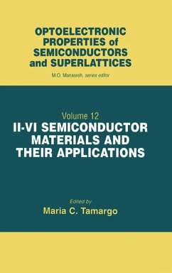 II-VI Semiconductor Materials and their Applications (eBook, PDF) - Tamargo, MariaC.