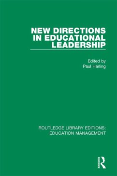 New Directions in Educational Leadership (eBook, PDF)