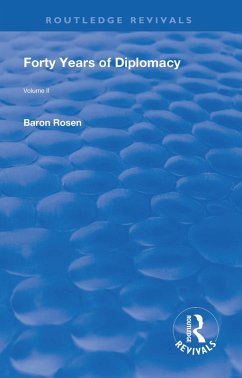 Cover Revival: Forty Years of Diplomacy (1922) (eBook, ePUB)