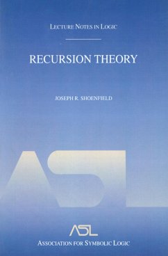 Recursion Theory (eBook, PDF) - Shoenfield, Joseph R.