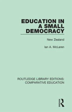 Cover Education in a Small Democracy (eBook, PDF)