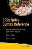 CSS3 Quick Syntax Reference (eBook, PDF)