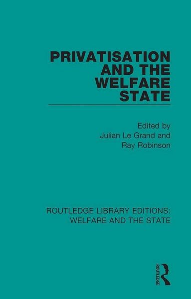 Privatisation and the Welfare State (eBook, ePUB)